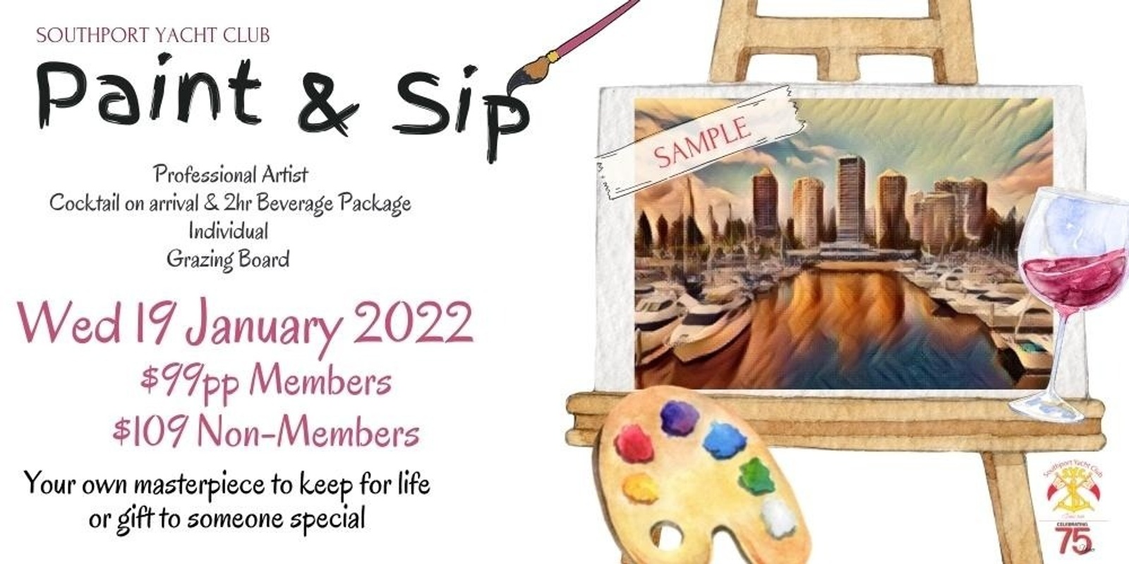 Banner image for Paint & Sip @ SYC