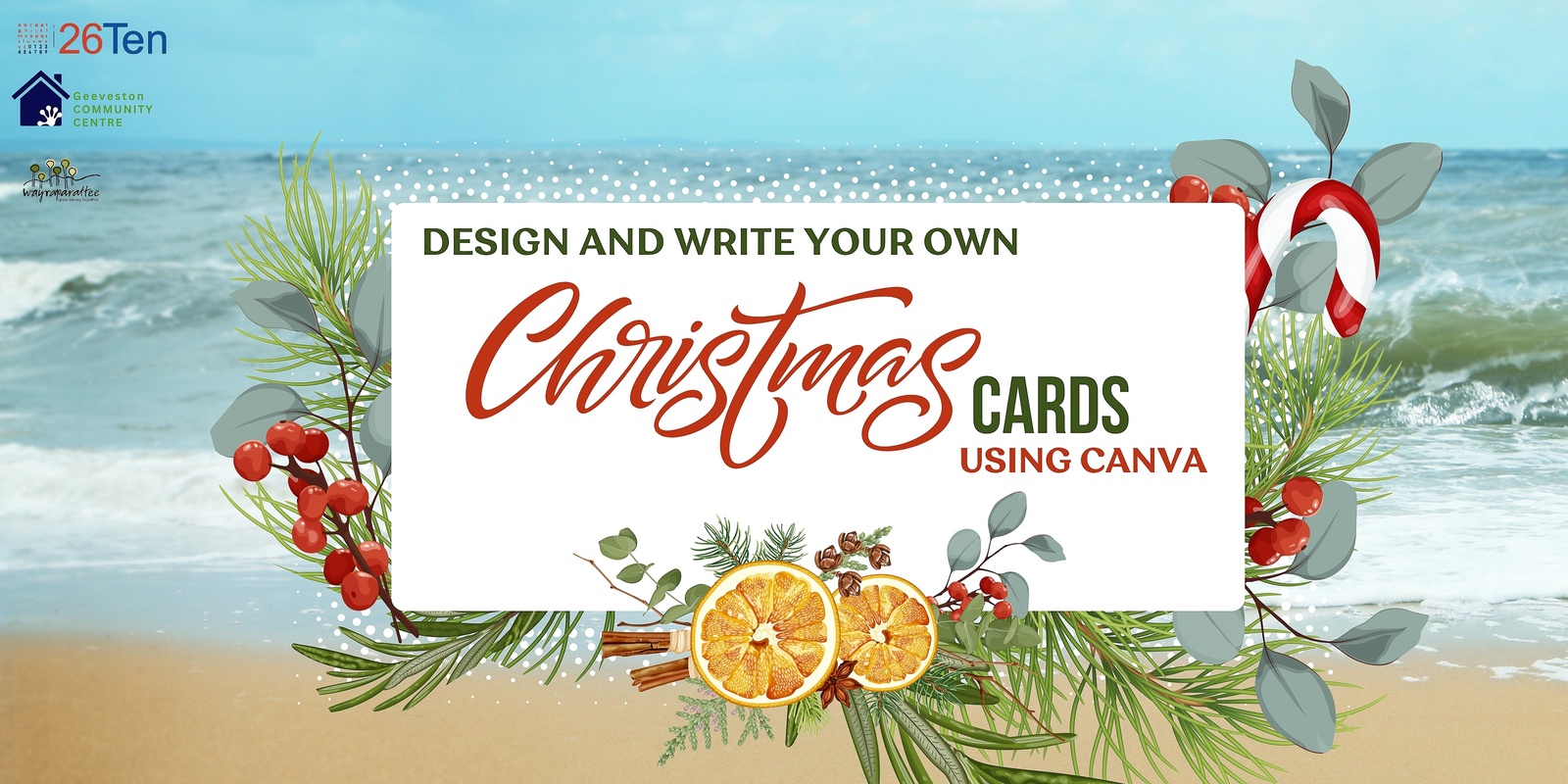 Banner image for Christmas Cards using Canva