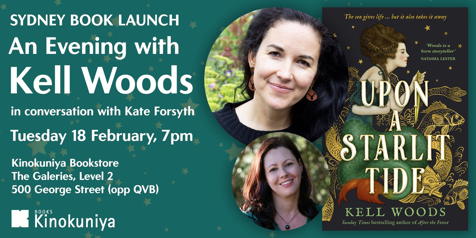 Banner image for An Evening with Kell Woods: Upon a Starlit Tide