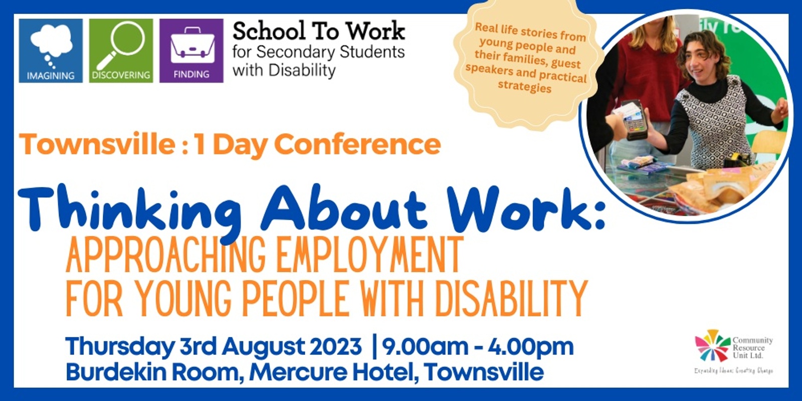 Banner image for Townsville: Thinking About Work  - 1 Day Conference