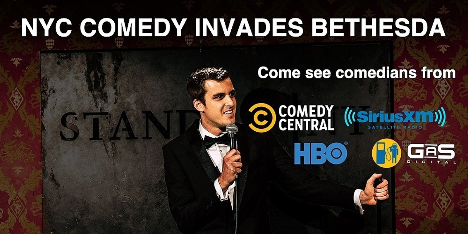 Banner image for NYC Comedy Invades Bethesda