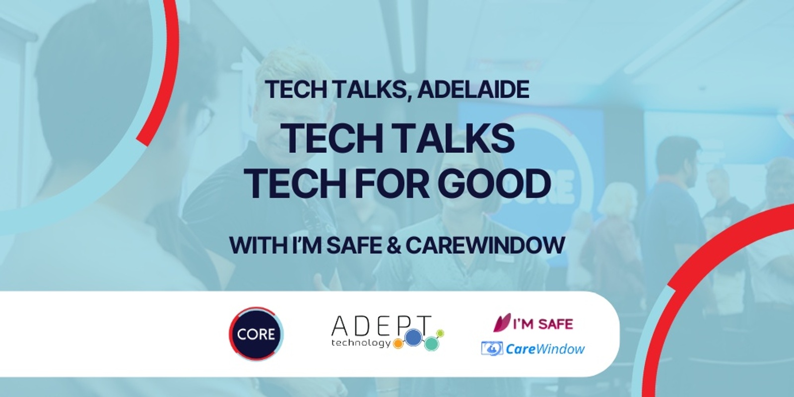 Banner image for Tech Talks with Adept Technology - Tech Talks for Good