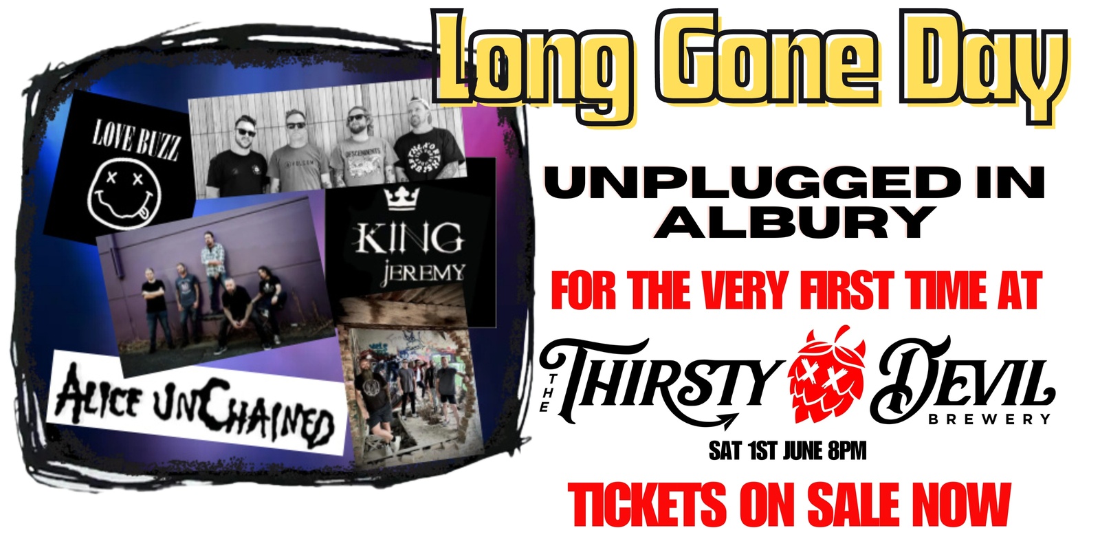 Banner image for Long Gone Day Unplugged