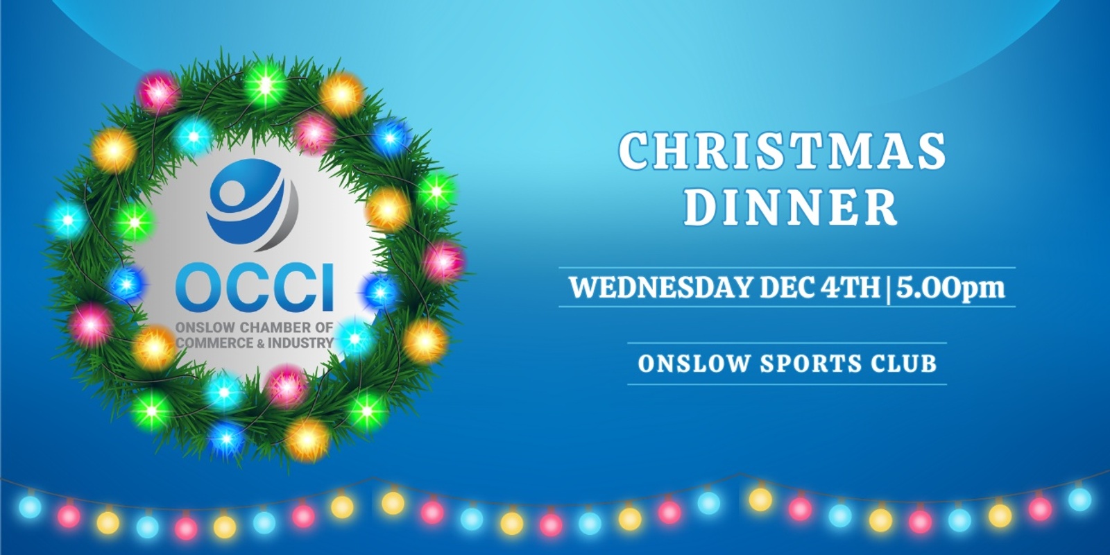 Banner image for 🎄OCCI Christmas Dinner 🎄