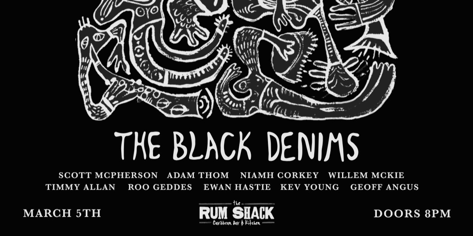 Banner image for LayLow Presents:  THE BLACK DENIMS [EP launch]
