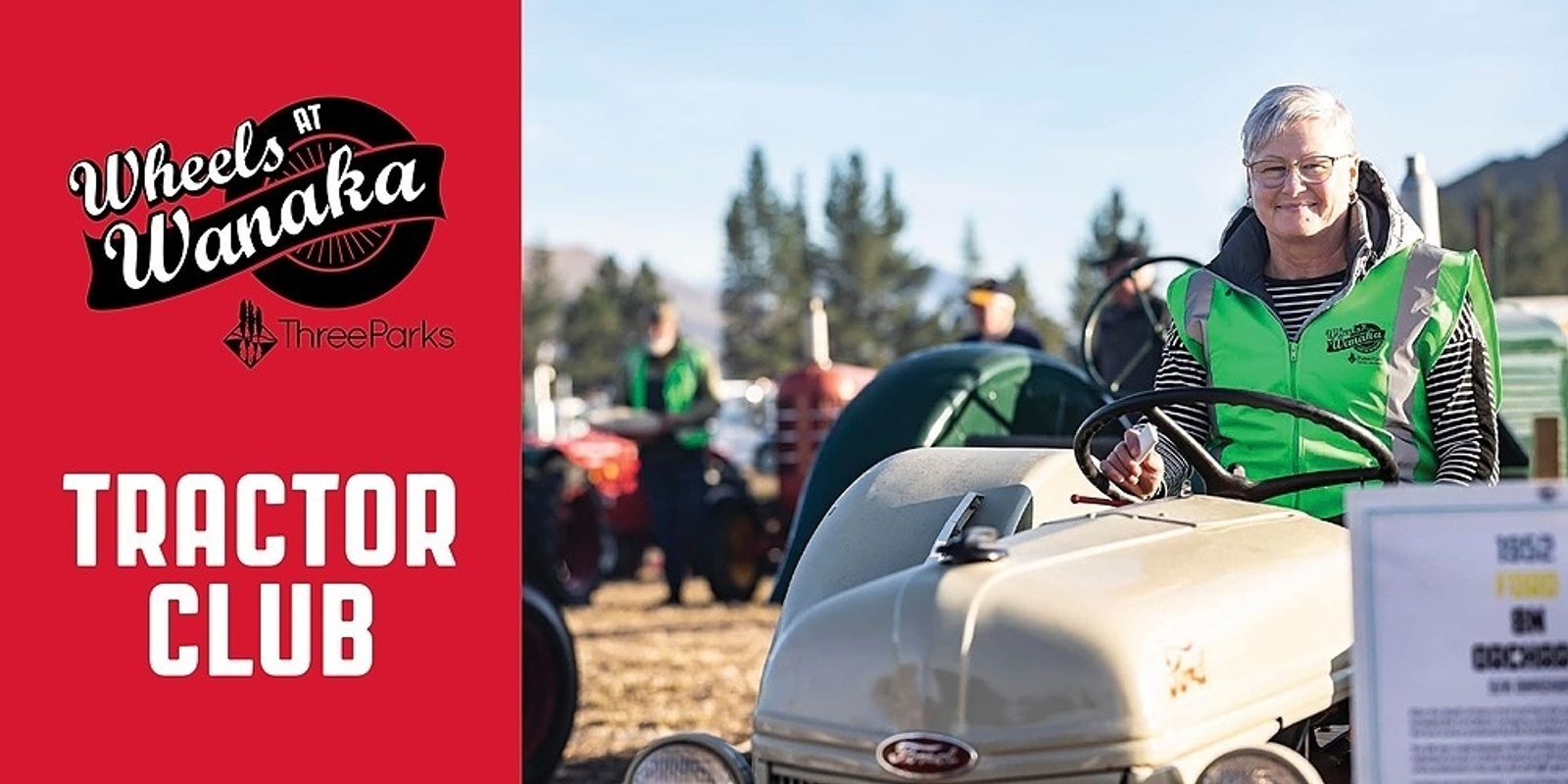 Banner image for Wheels at Wanaka 2023 - Tractor Drivers Club