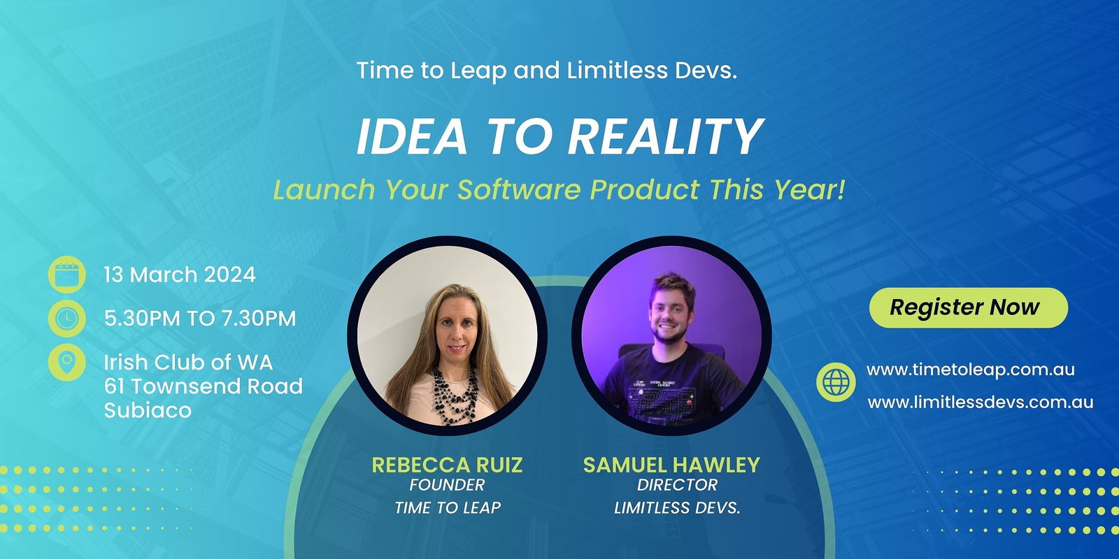 Banner image for Idea to Reality: Launch Your Software Product This Year!