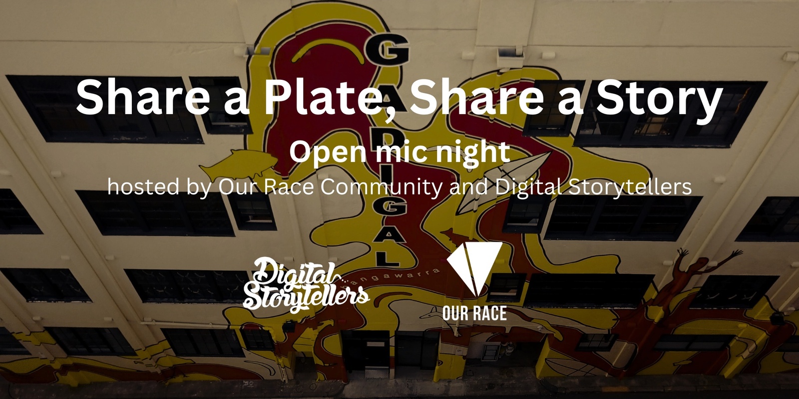 Banner image for Share a Plate, Share a Story - Open Mic Night