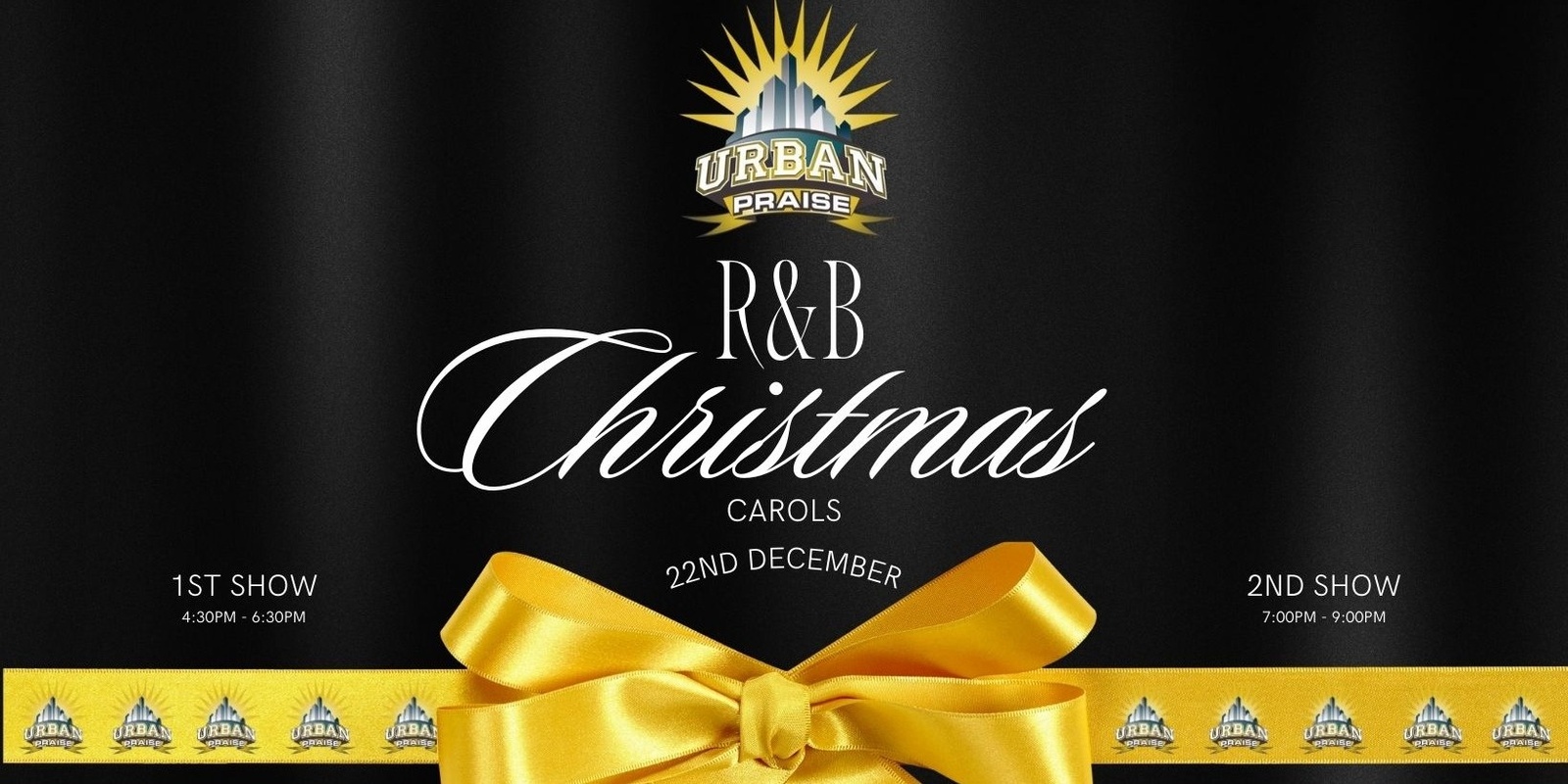 Banner image for R&B Christmas Carols - Presented by Urban Praise