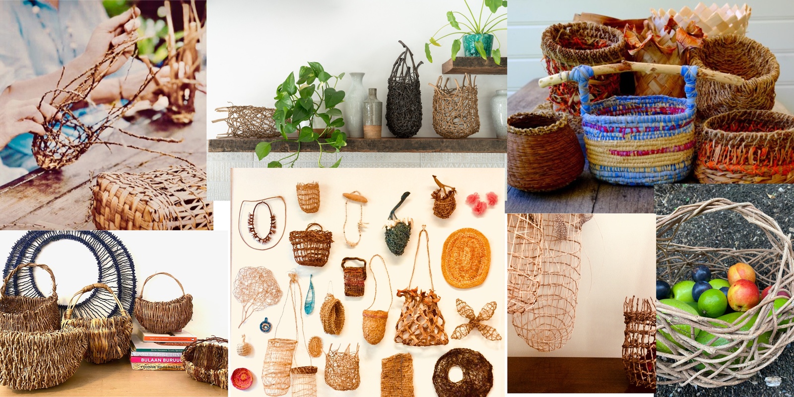 Banner image for Weekend Weaving Immersion - 4 baskets / 2 days