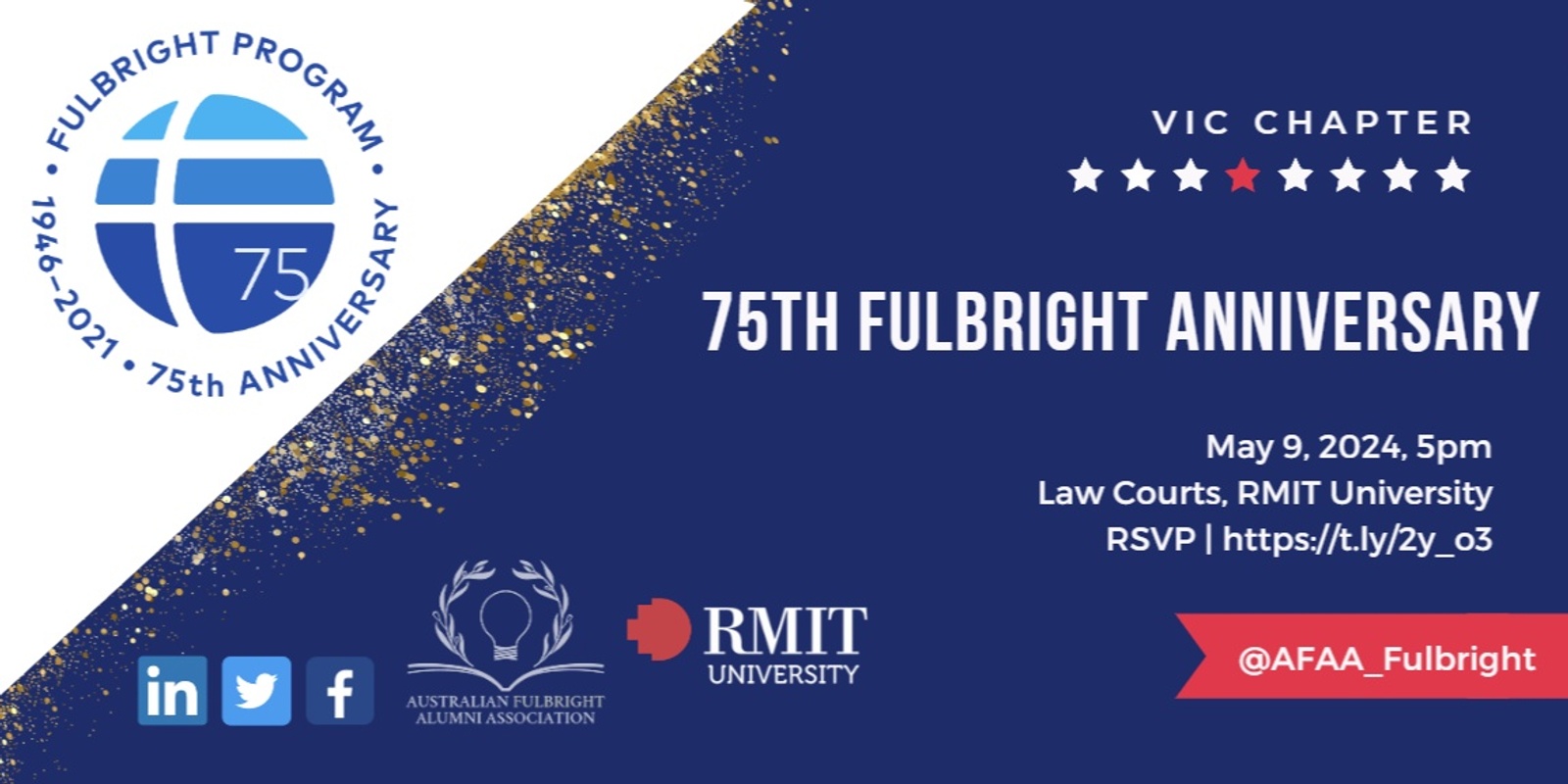 Banner image for Fulbright 75th Anniversary Event