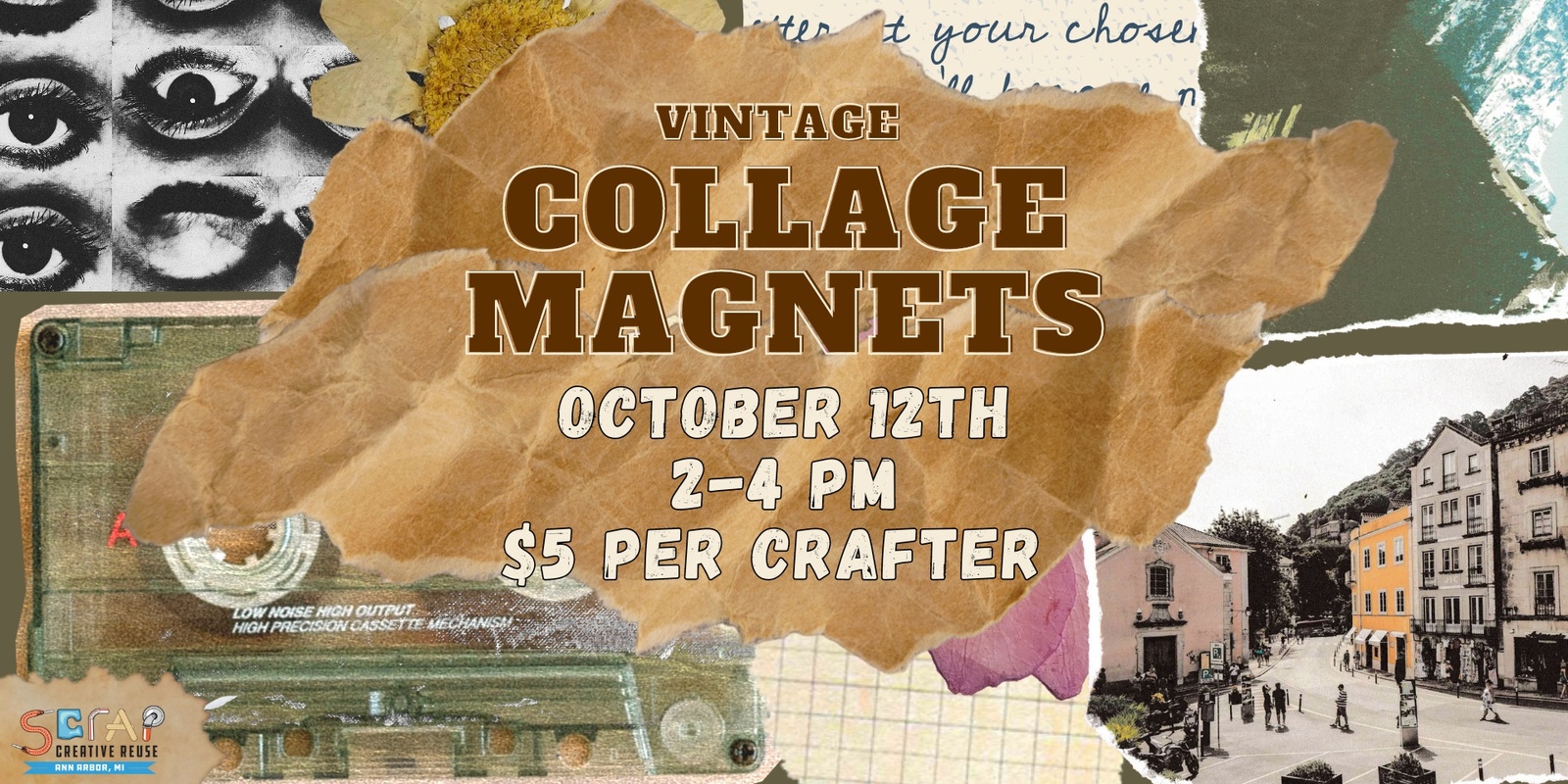 Banner image for Vintage Collage Magnets