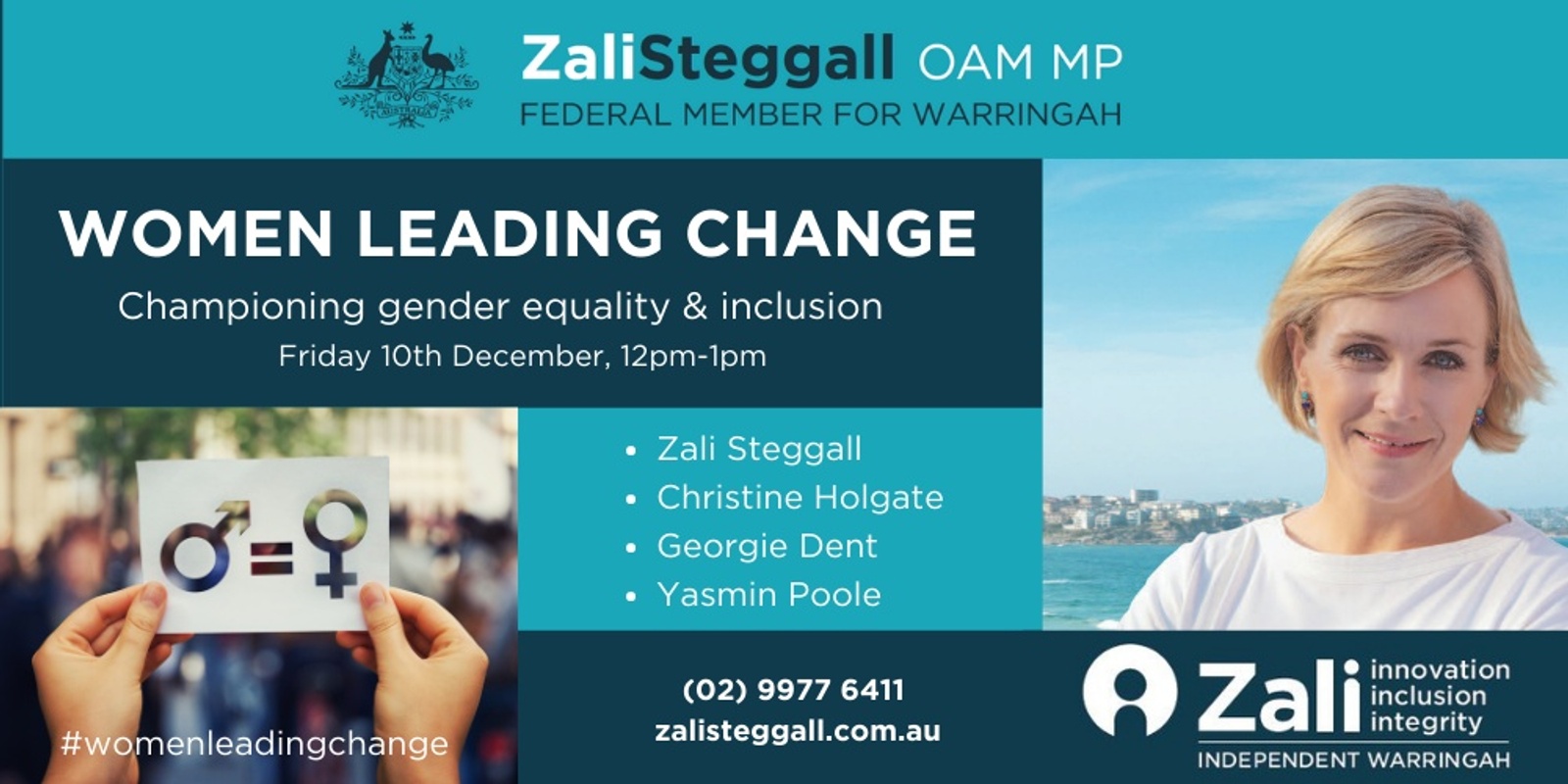 Banner image for Women Leading Change