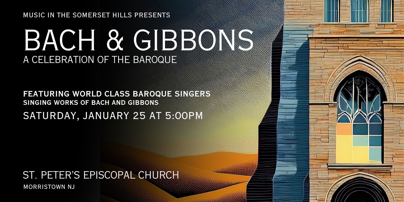 Banner image for Bach & Gibbons: A Celebration of the Baroque