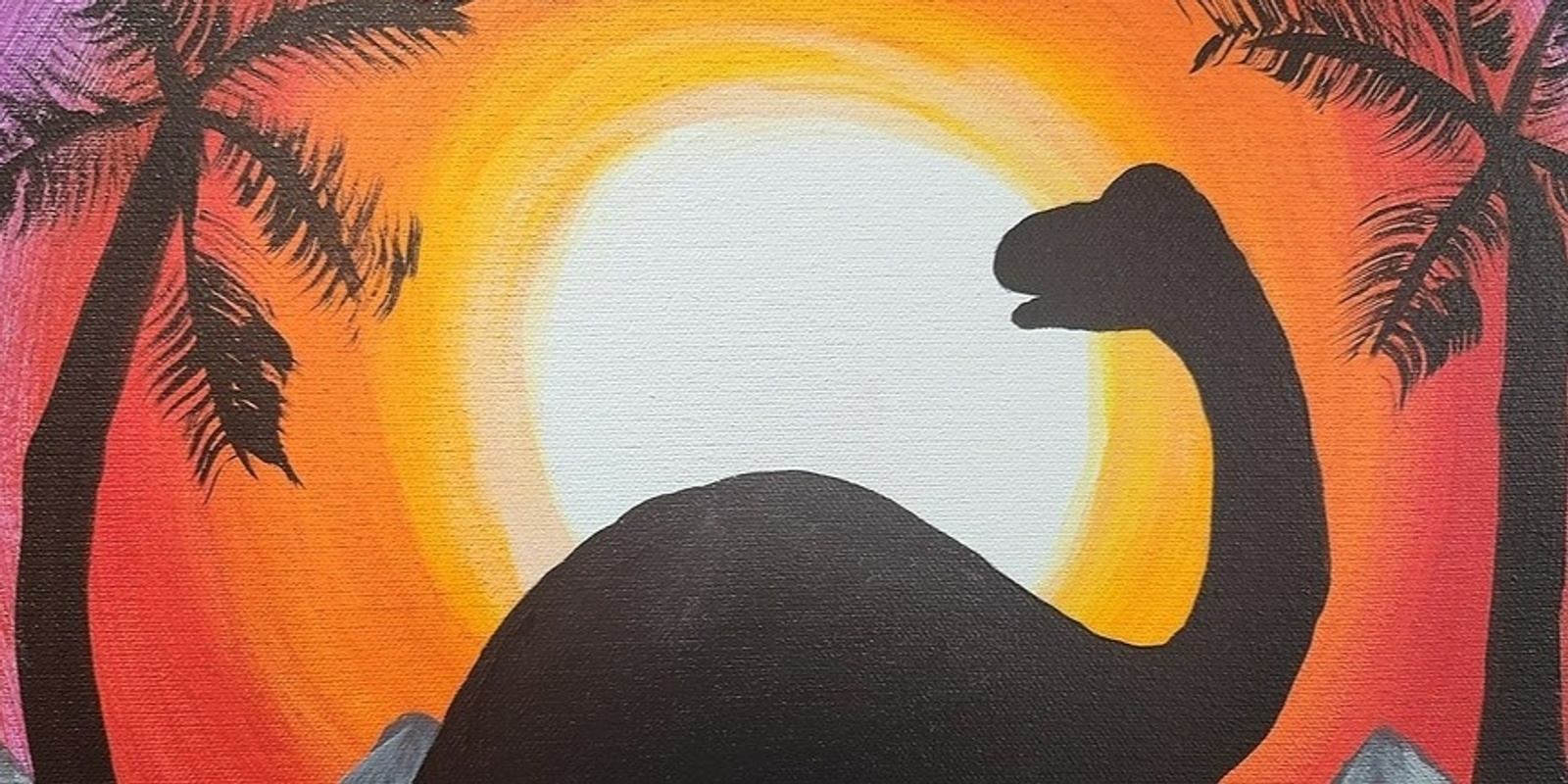 Banner image for Kids Painting Class Dinosaur 