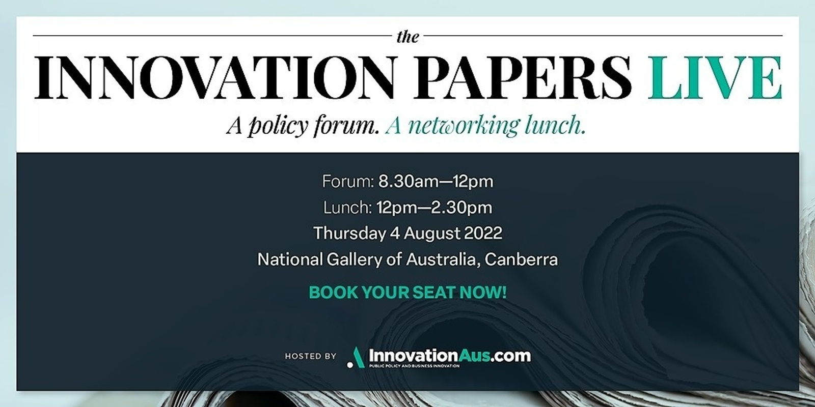 Banner image for Innovation Papers Live