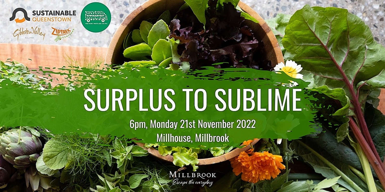 Banner image for Green Drinks: Surplus to Sublime