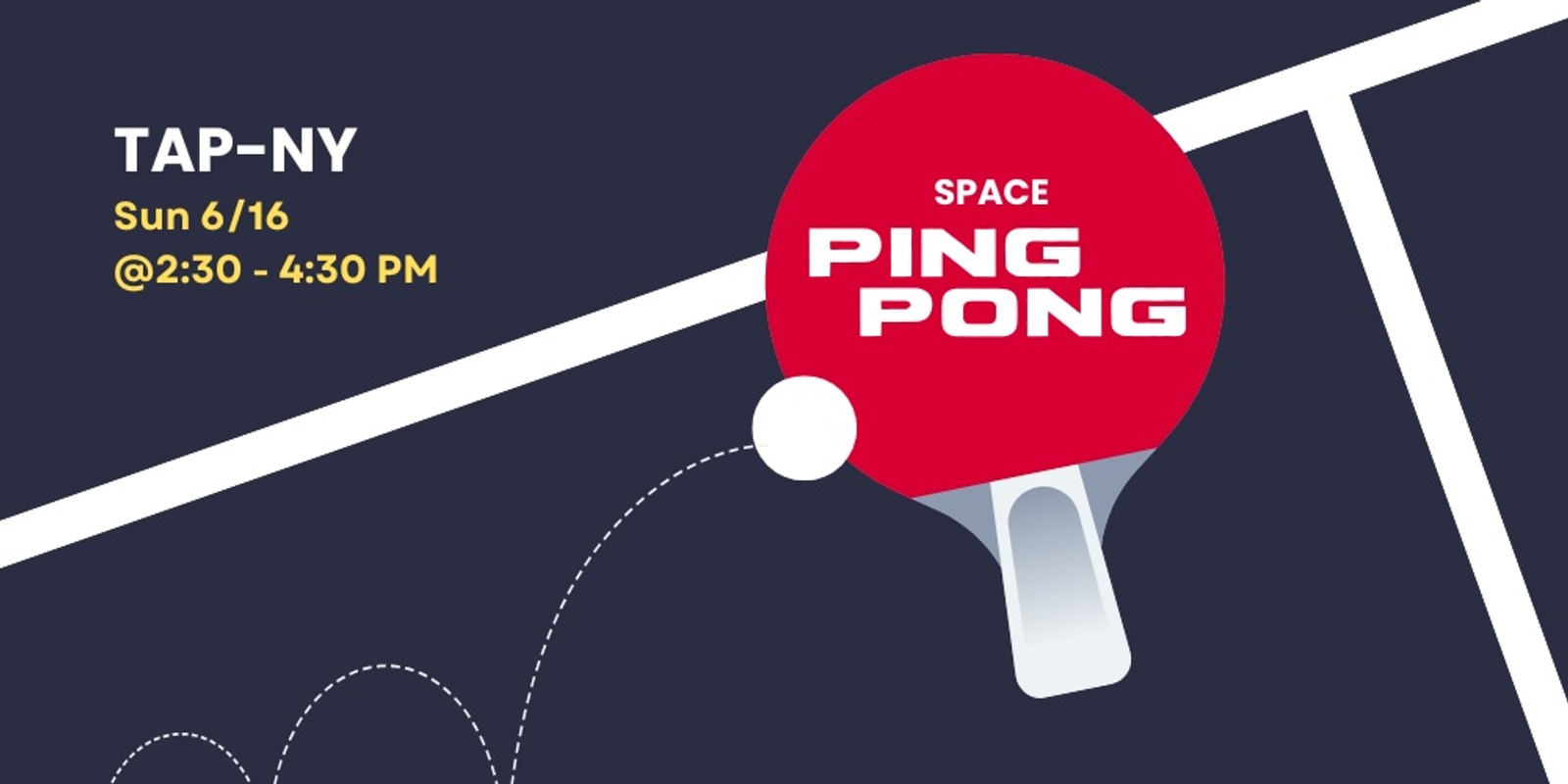 Banner image for TAP-NY Space Ping Pong