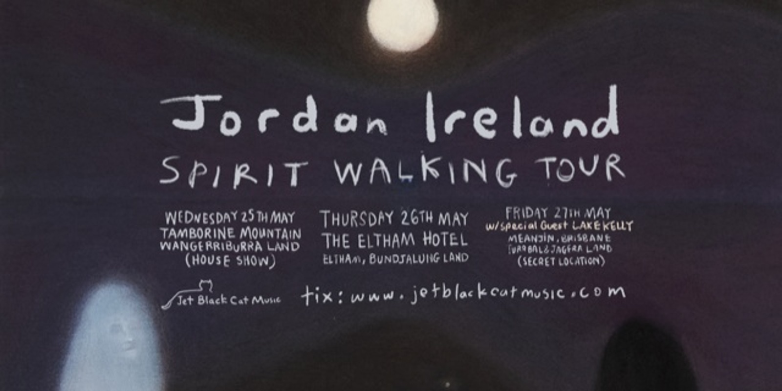 Banner image for Jordan Ireland "Spirit Walking" @ Mt Tamborine (HOUSE SHOW)