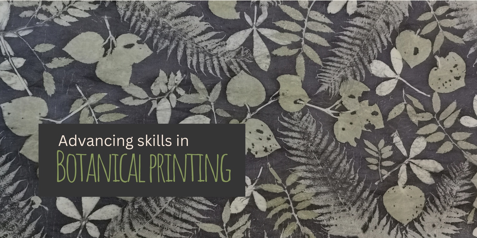 Banner image for Advancing skills in Botanical Printing