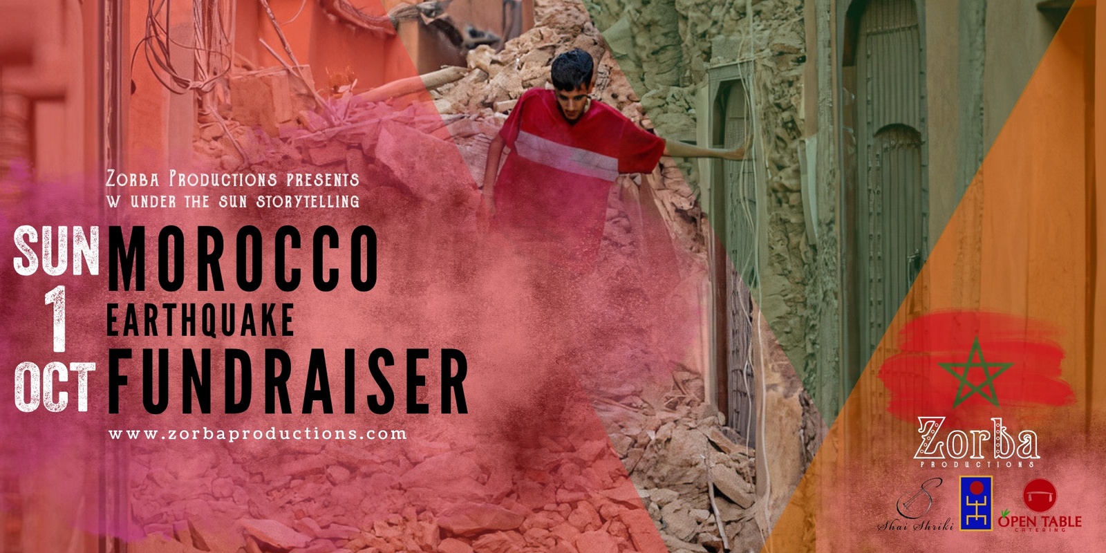 Banner image for Morocco Earthquake Fundraiser
