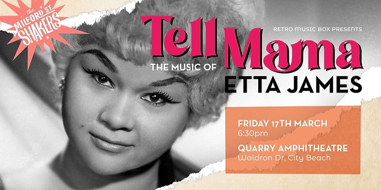 Banner image for TELL MAMA: The Music of Etta James