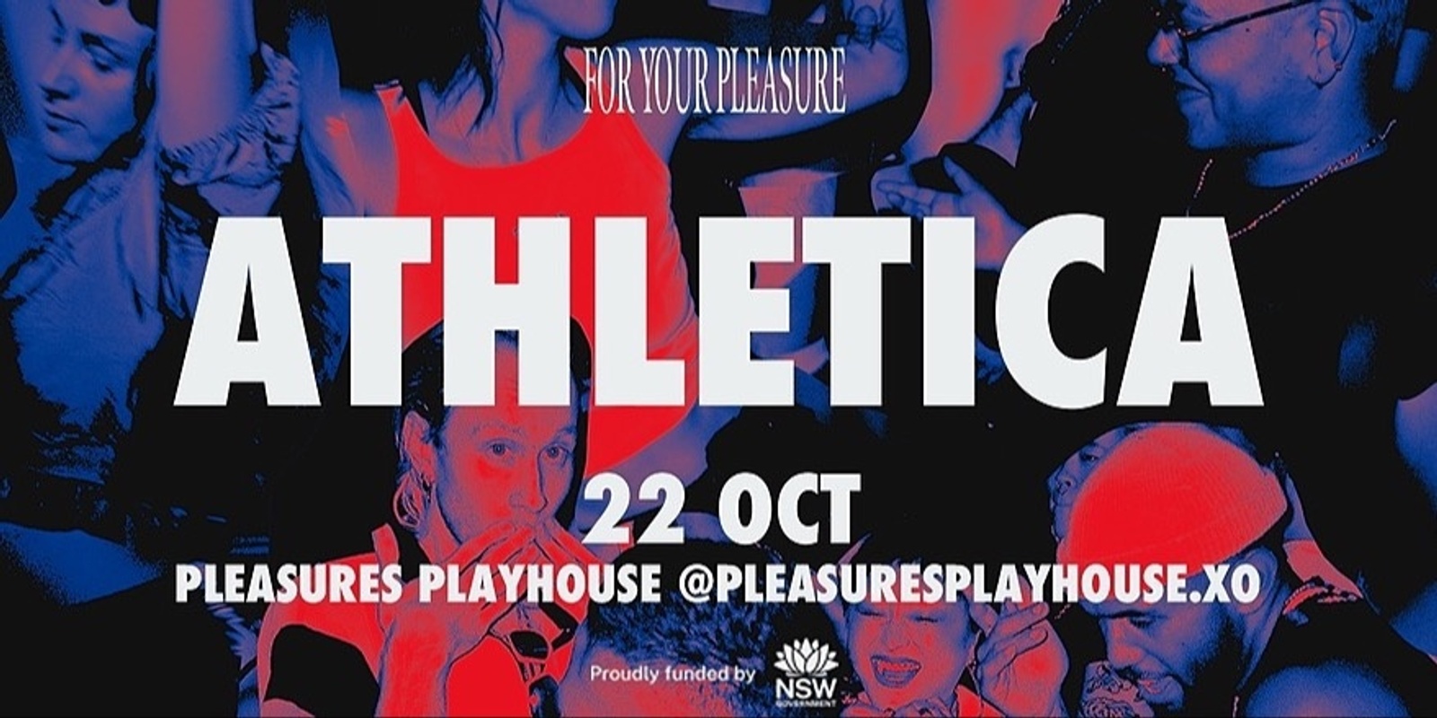 Banner image for ATHLETICA @PLEASURES PLAYHOUSE