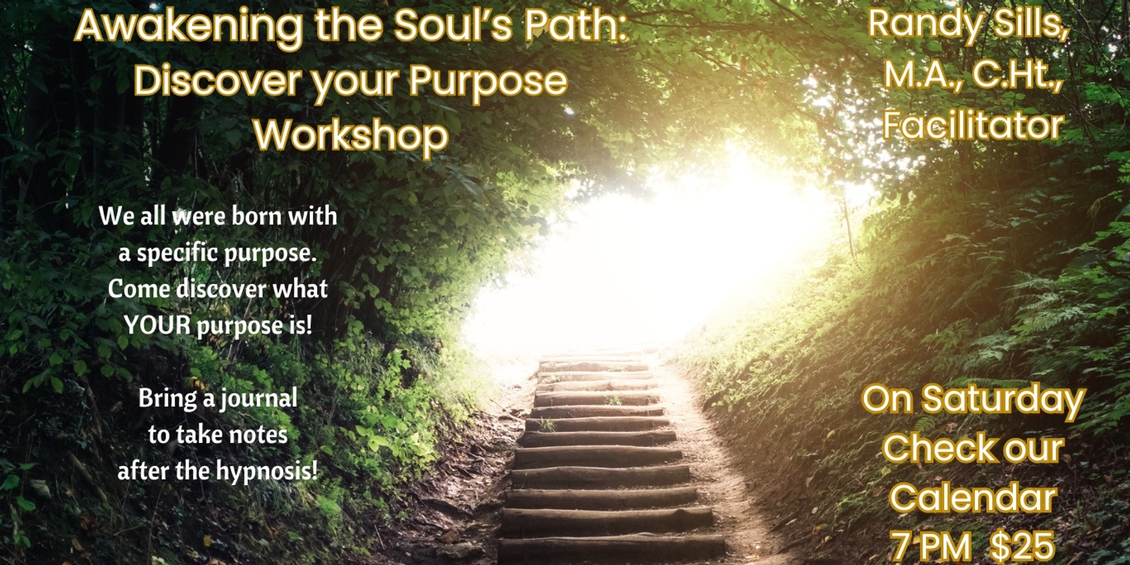 Banner image for Awakening the Soul's Path