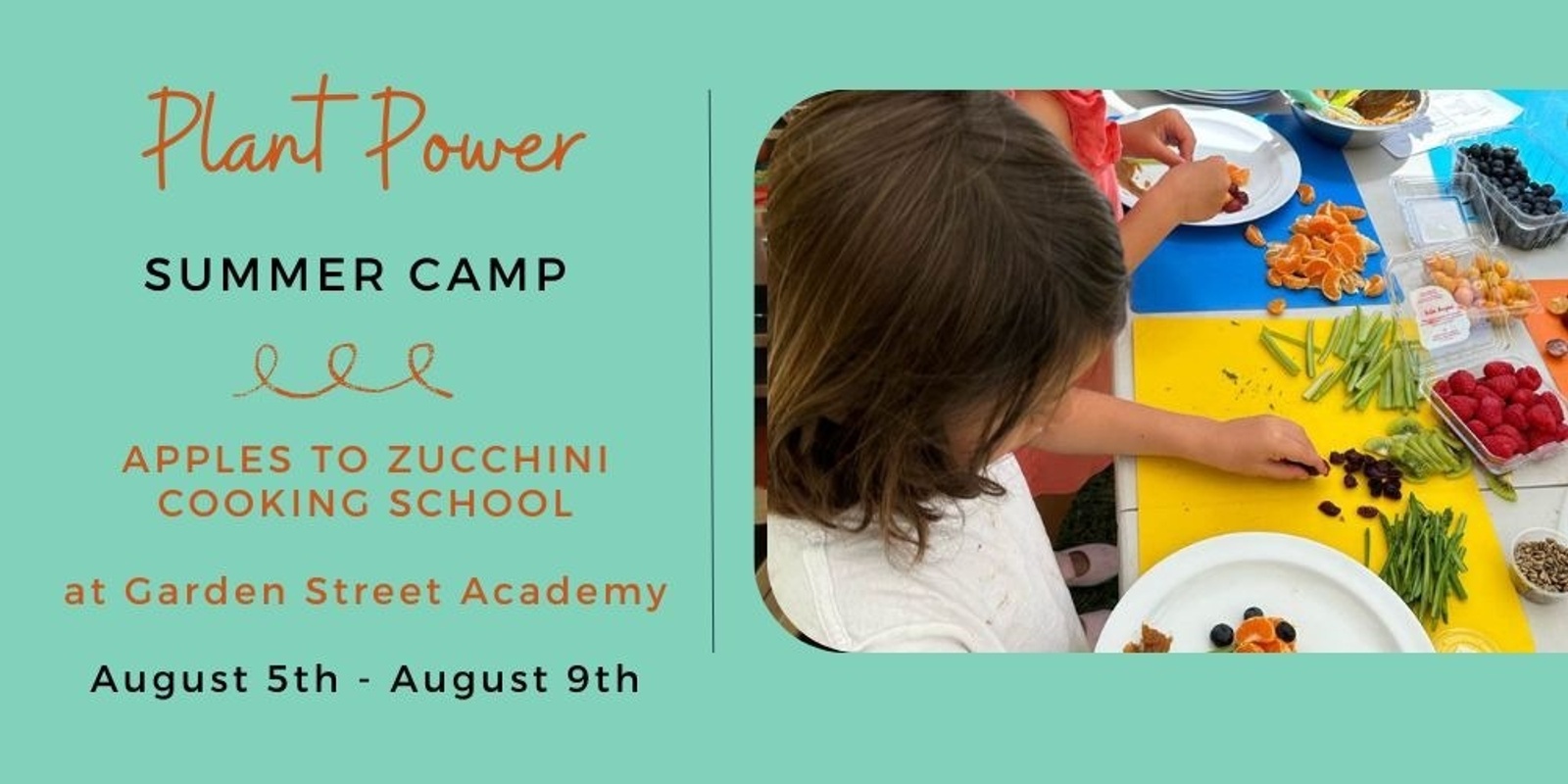 Banner image for Plant Power Week Summer Camp 2024