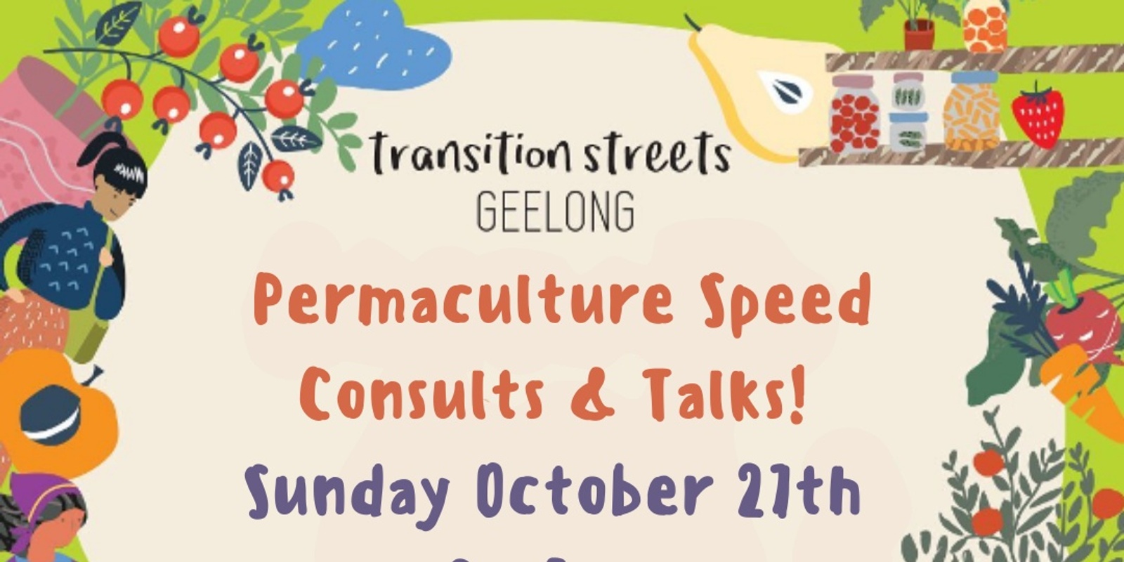 Banner image for Permaculture Speed Consults and Speakers