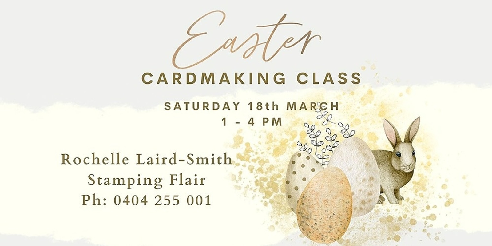 Banner image for Easter Cardmaking Class