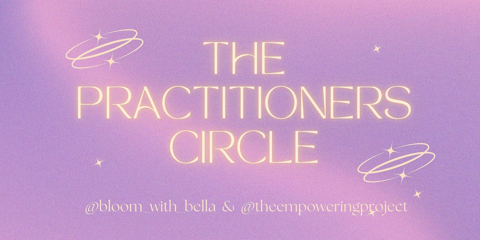 Banner image for The Practitioners Circle