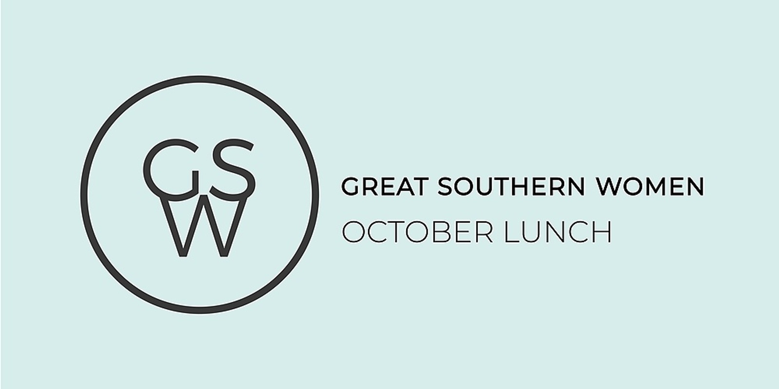 Banner image for Great Southern Women October Lunch