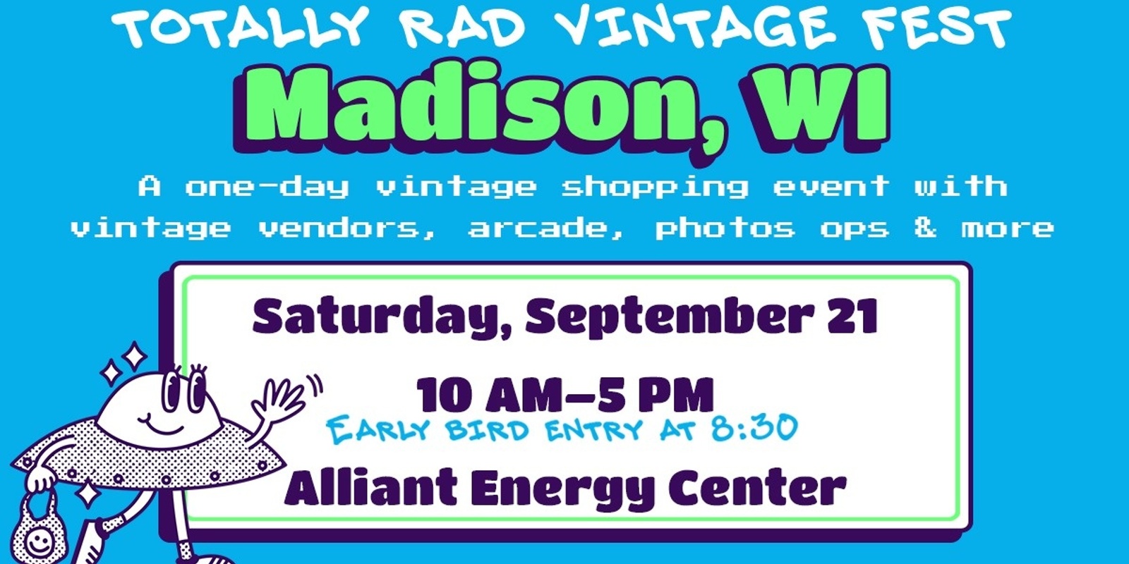 Banner image for Totally Rad Vintage Fest - Madison