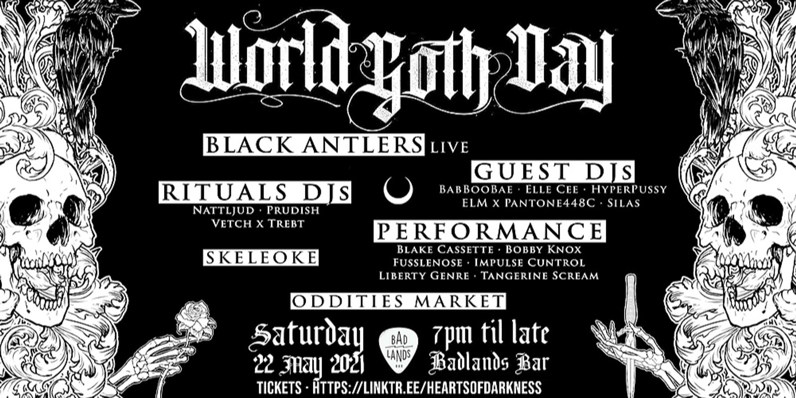 WORLD GOTH DAY 2021 PARTY Humanitix