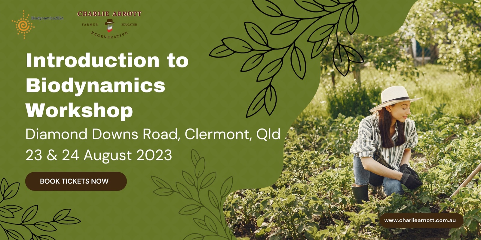 Banner image for Two Day Intro to Biodynamics | Double D, Clermont QLD |  23 & 24 August 2023