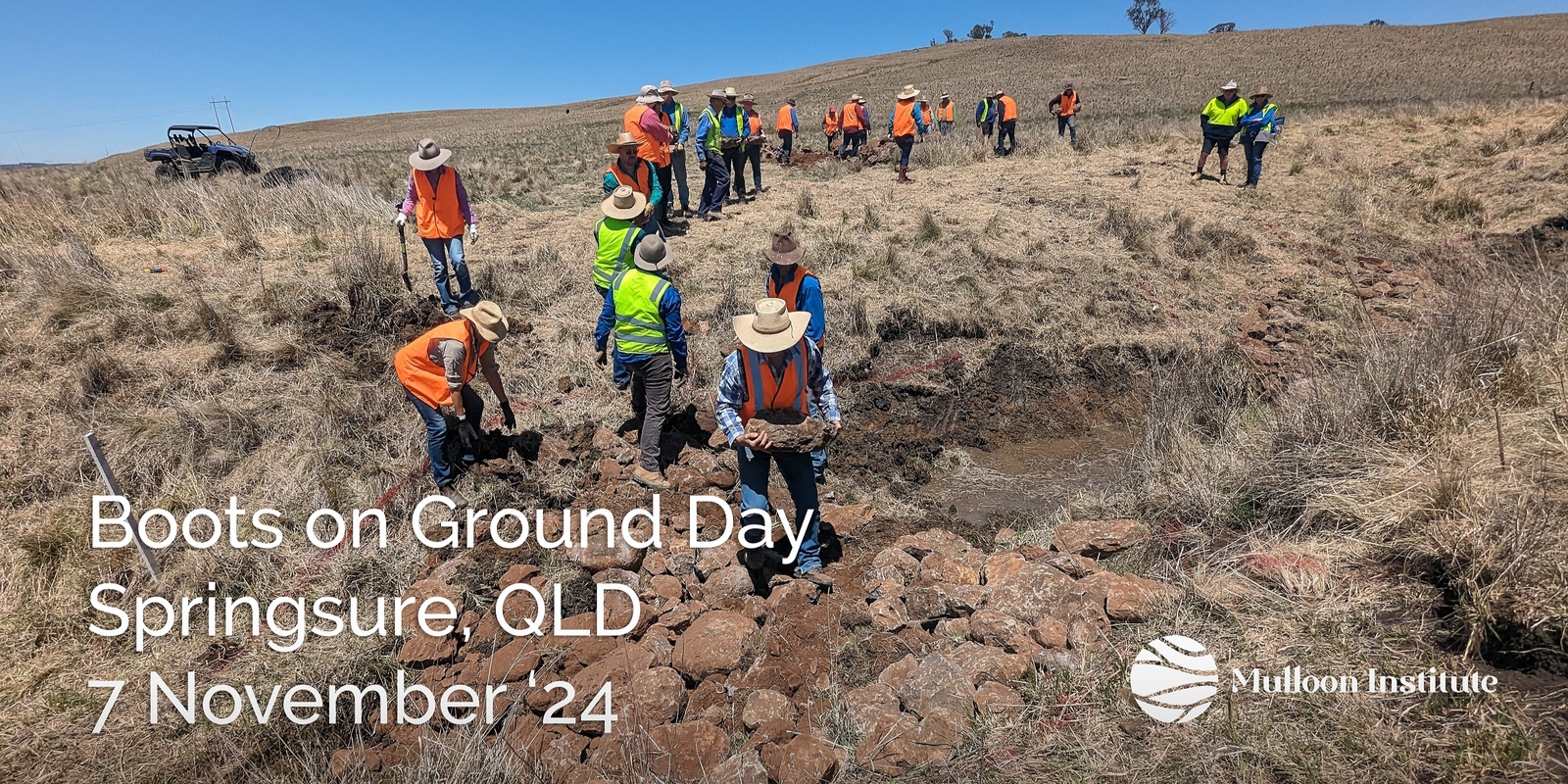 Banner image for Boots on Ground Day – Springsure, QLD.