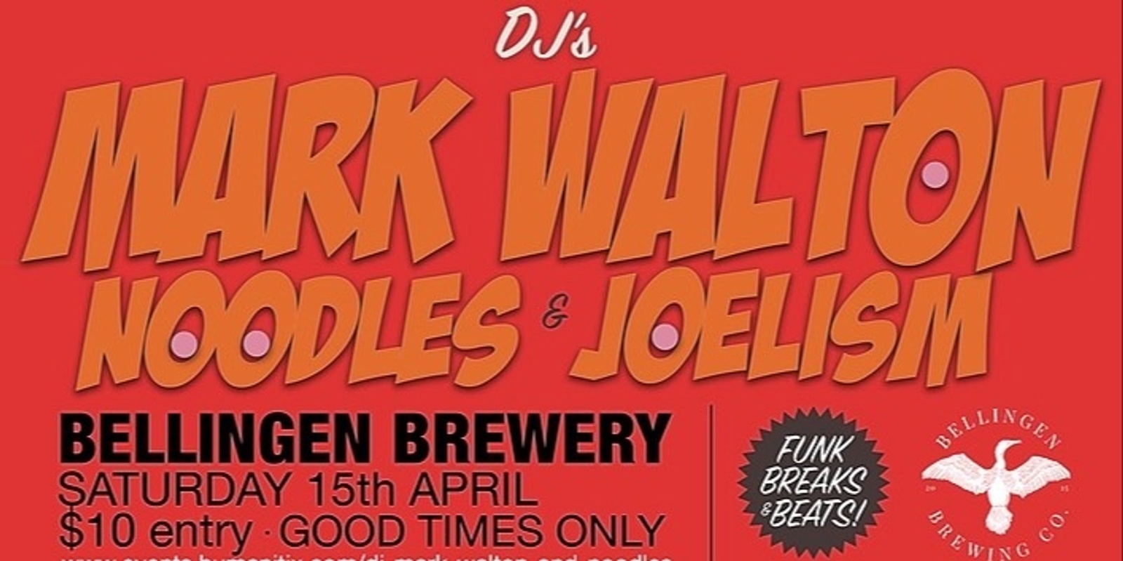 Banner image for DJ Mark Walton & Noodles