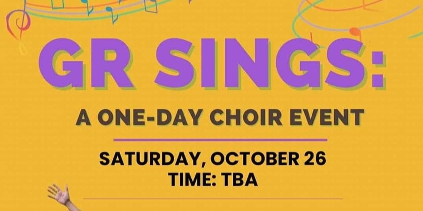 Banner image for GR Sings: A One Day Choir Event