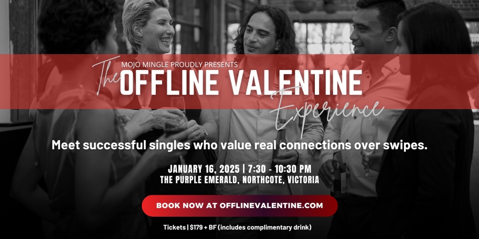 Banner image for Offline Valentine Melbourne 2025 | Conscious Dating Experience