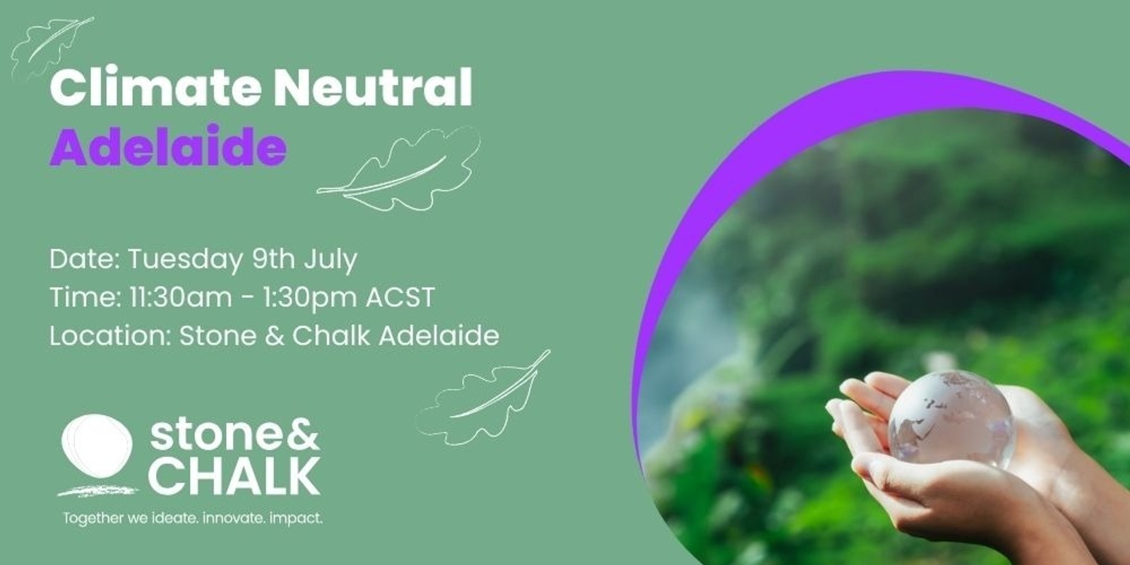 Banner image for Climate Neutral Adelaide 