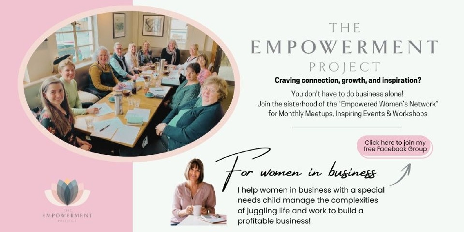 Jane Elley - The Empowerment Project's banner