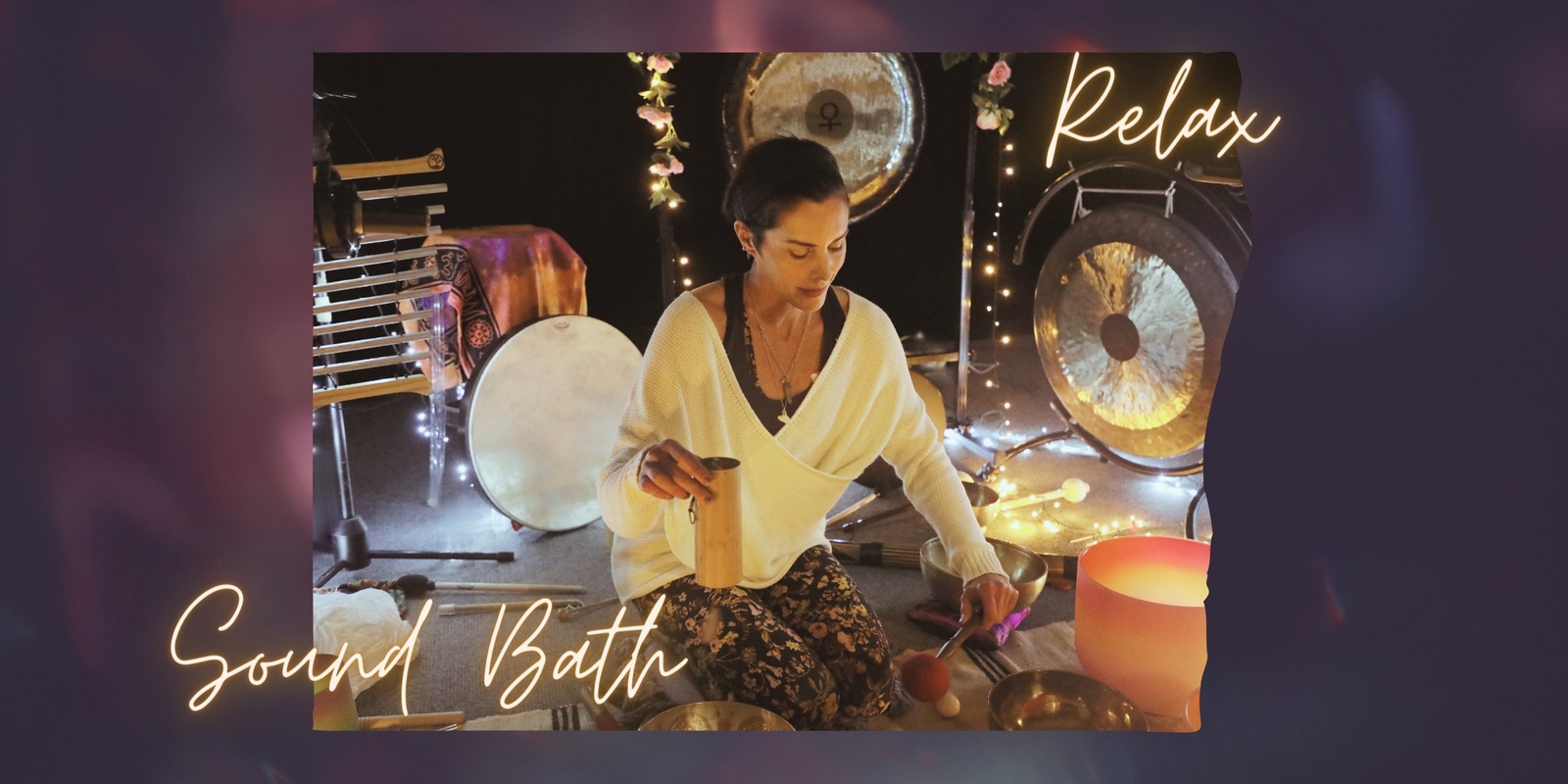 Banner image for Sound Bath - Relaxing guided sound meditation for grounding