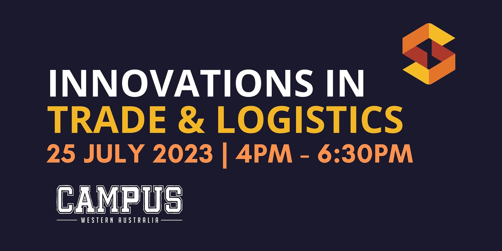 Banner image for ScaleUP WA: Innovations in Trade & Logistics