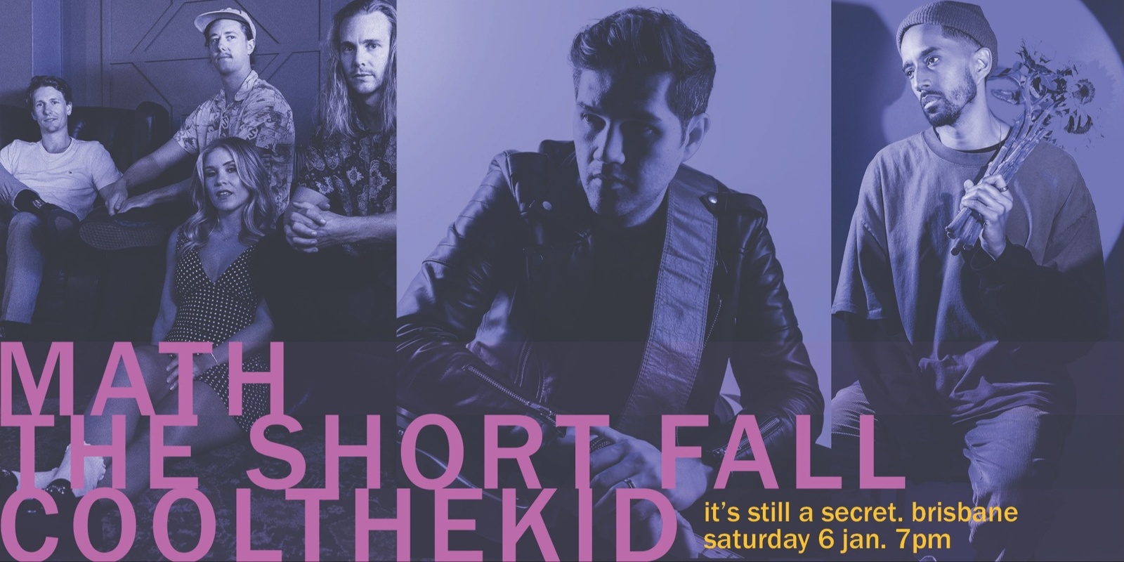 Banner image for The Short Fall + MATH with special guest Coolthekid