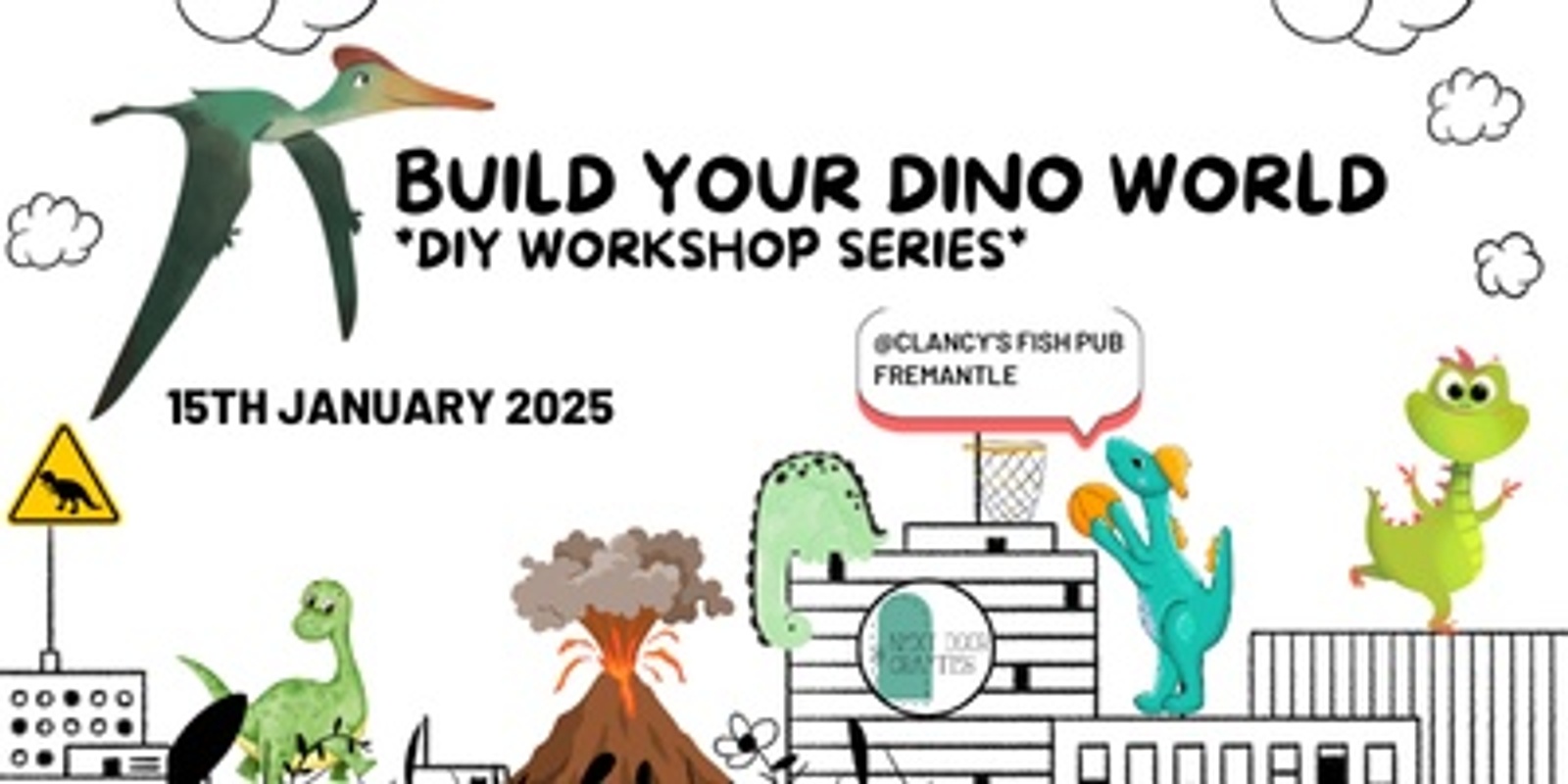 Banner image for Build your Dino World - *DIY Workshop Series*