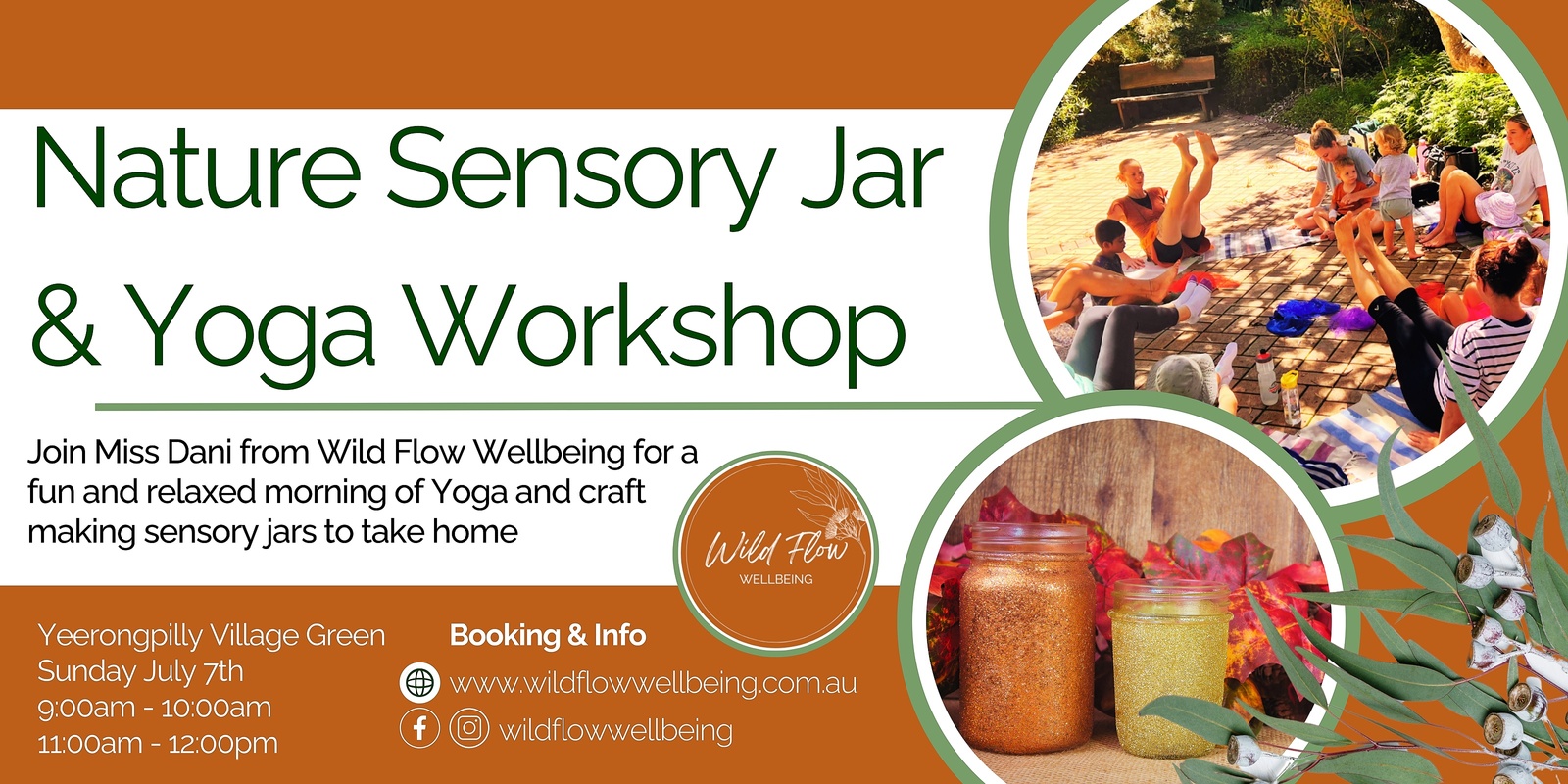 Banner image for Sensory Jar & Nature Yoga Workshop