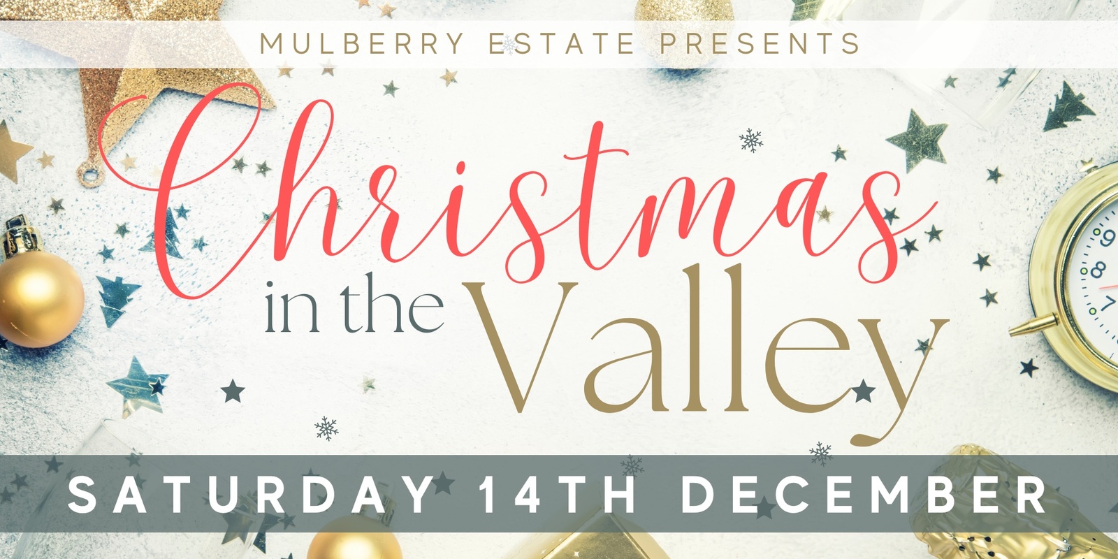 Banner image for Christmas in the Valley at Mulberry Estate