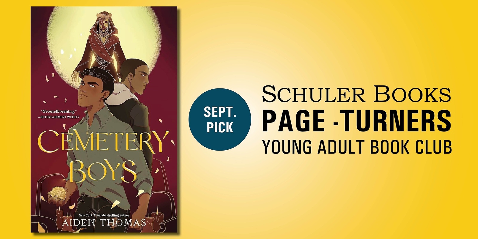 Banner image for Schuler Books A2YA Book Club- September