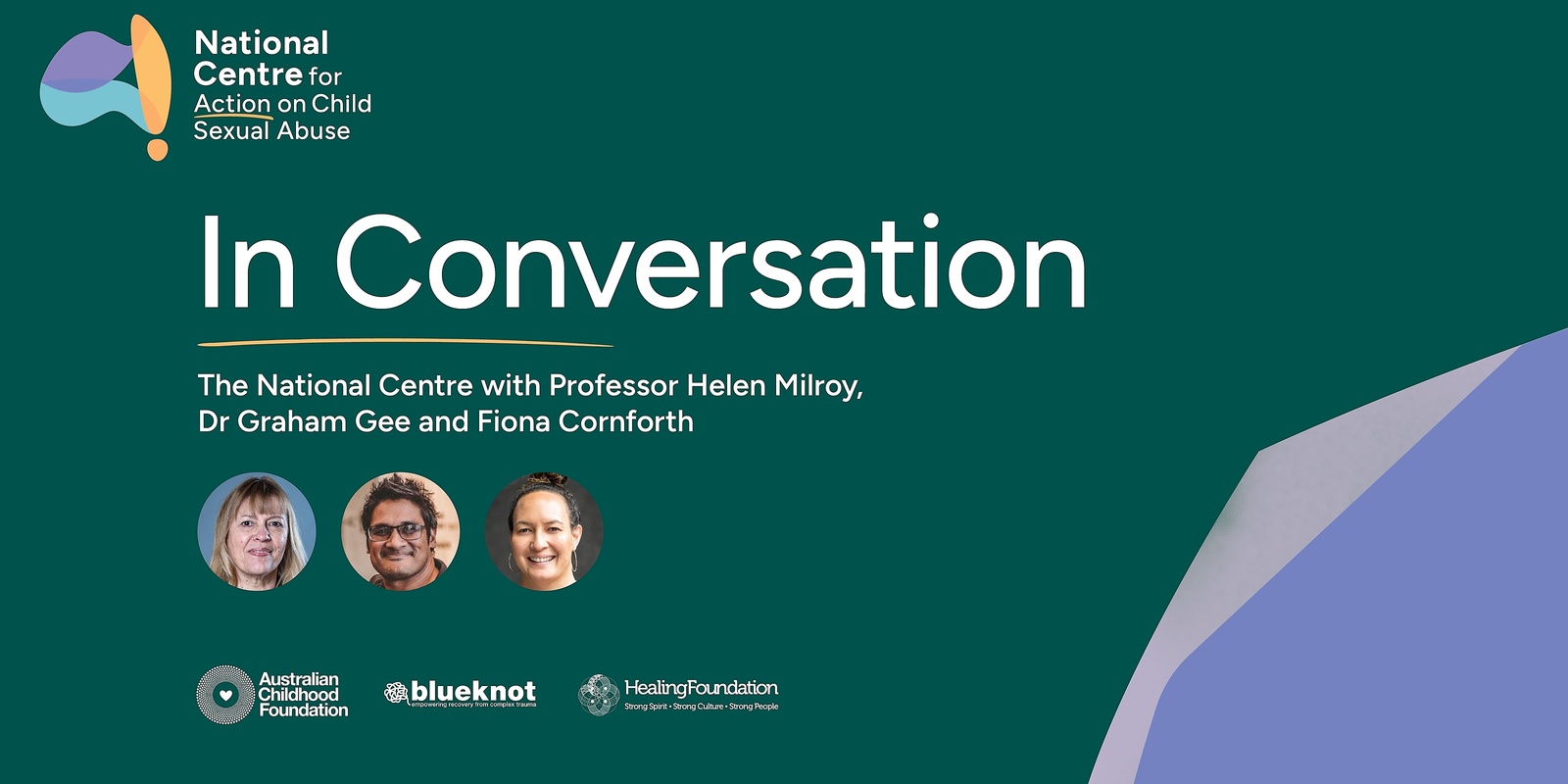 Banner image for In Conversation: Healing and Recovery in Indigenous Communities
